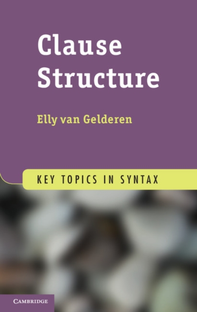 Book Cover for Clause Structure by Elly van Gelderen