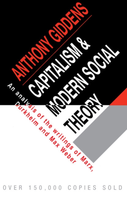 Book Cover for Capitalism and Modern Social Theory by Anthony Giddens