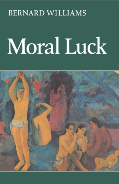 Book Cover for Moral Luck by Williams, Bernard