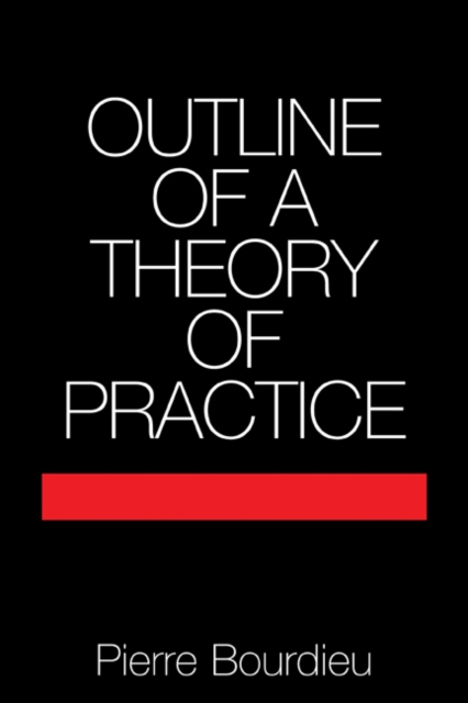 Book Cover for Outline of a Theory of Practice by Pierre Bourdieu