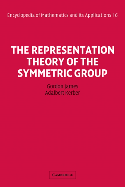 Book Cover for Representation Theory of the Symmetric Group by James