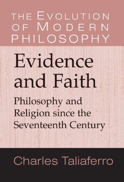 Book Cover for Evidence and Faith by Charles Taliaferro