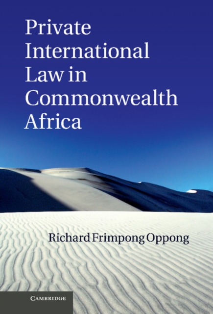 Book Cover for Private International Law in Commonwealth Africa by Richard Frimpong Oppong