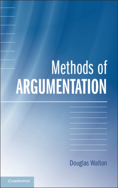 Book Cover for Methods of Argumentation by Douglas Walton