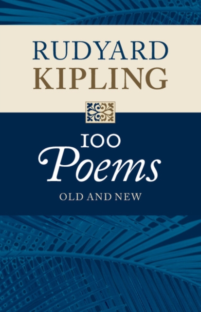 Book Cover for 100 Poems by Rudyard Kipling