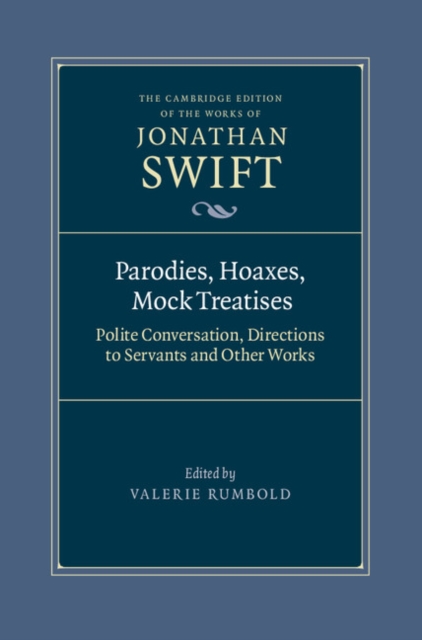 Book Cover for Parodies, Hoaxes, Mock Treatises by Swift, Jonathan