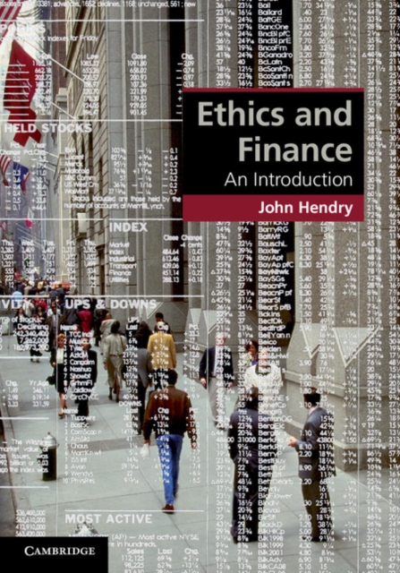 Book Cover for Ethics and Finance by John Hendry