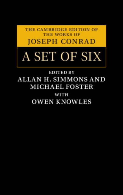 Book Cover for Set of Six by Joseph Conrad