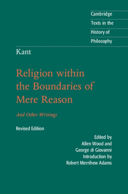 Book Cover for Kant: Religion within the Boundaries of Mere Reason by Immanuel Kant