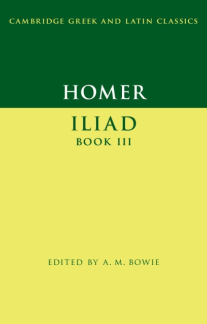 Book Cover for Homer: Iliad Book III by Homer