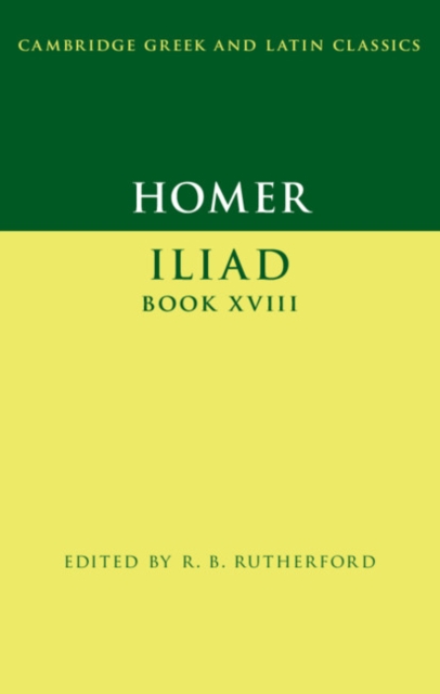 Book Cover for Homer: Iliad Book XVIII by Homer