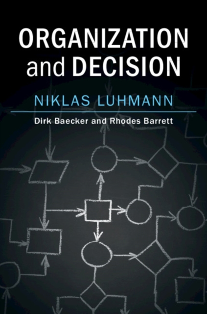 Book Cover for Organization and Decision by NIklas Luhmann