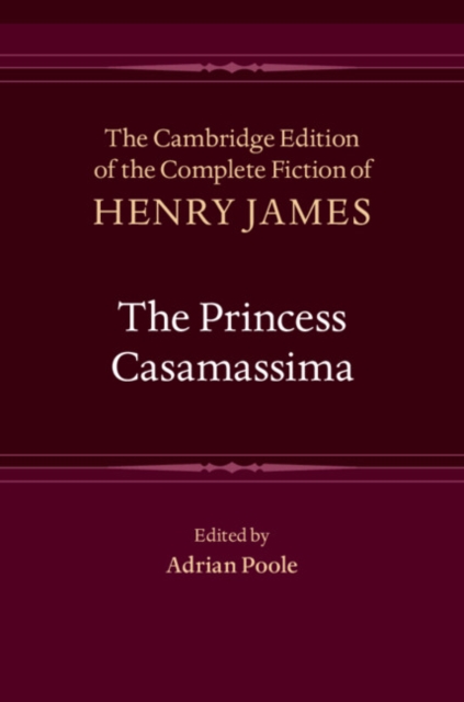 Book Cover for Princess Casamassima by Henry James