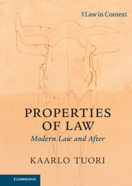 Book Cover for Properties of Law by Kaarlo Tuori