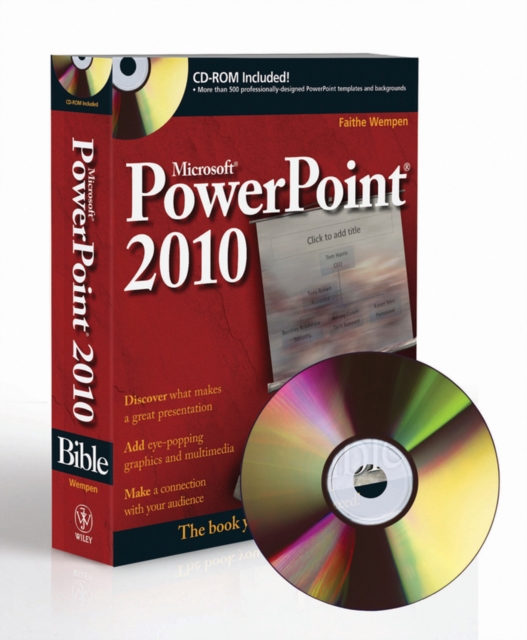 Book Cover for PowerPoint 2010 Bible by Wempen, Faithe