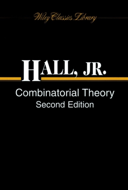 Book Cover for Combinatorial Theory by Hall, Marshall