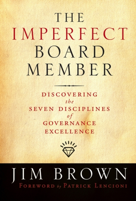 Book Cover for Imperfect Board Member by Jim Brown