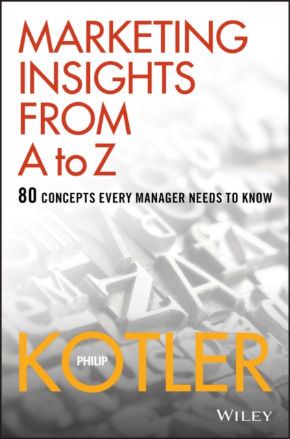 Book Cover for Marketing Insights from A to Z by Philip Kotler