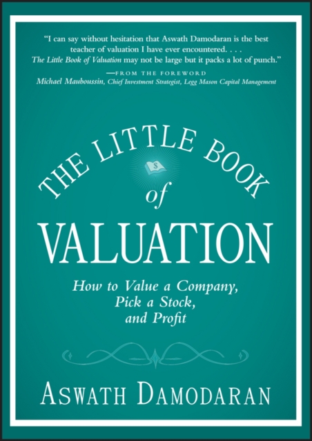 Book Cover for Little Book of Valuation by Aswath Damodaran