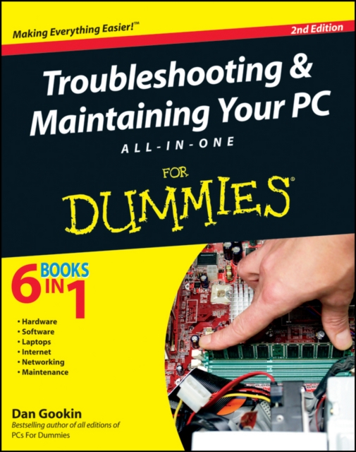 Book Cover for Troubleshooting and Maintaining Your PC All-in-One For Dummies by Dan Gookin