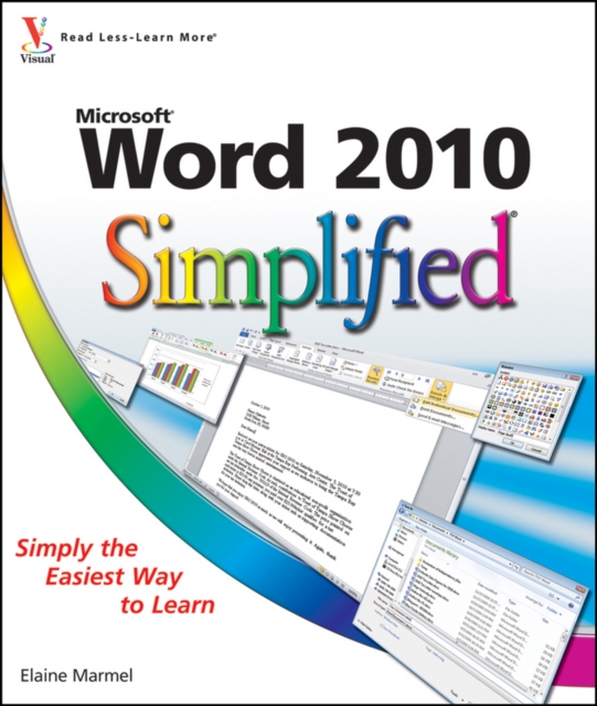 Book Cover for Word 2010 Simplified by Elaine Marmel