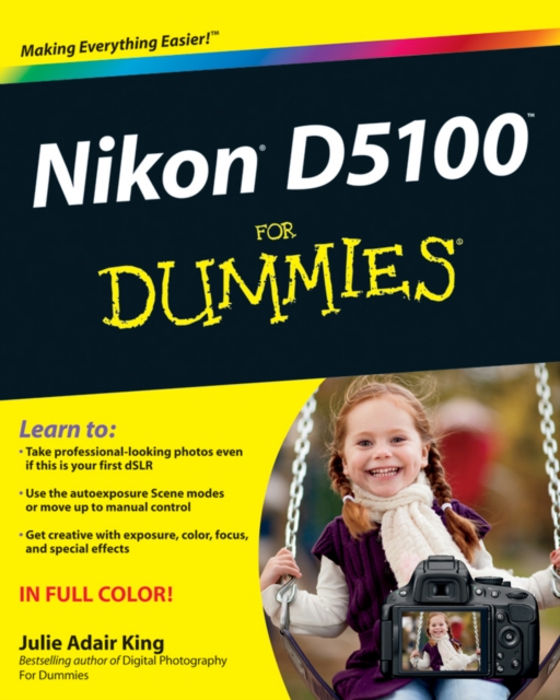 Book Cover for Nikon D5100 For Dummies by Julie Adair King