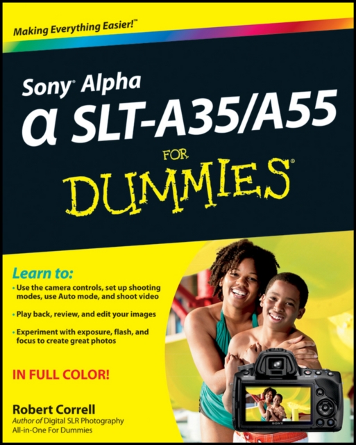 Book Cover for Sony Alpha SLT-A35 / A55 For Dummies by Correll, Robert