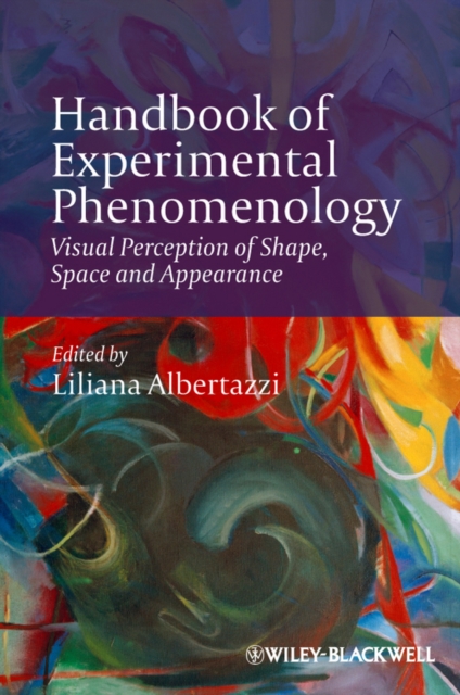 Book Cover for Handbook of Experimental Phenomenology by Liliana Albertazzi