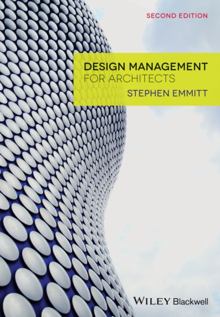 Book Cover for Design Management for Architects by Stephen Emmitt