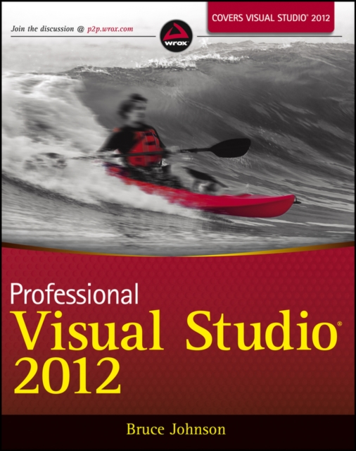 Book Cover for Professional Visual Studio 2012 by Bruce Johnson