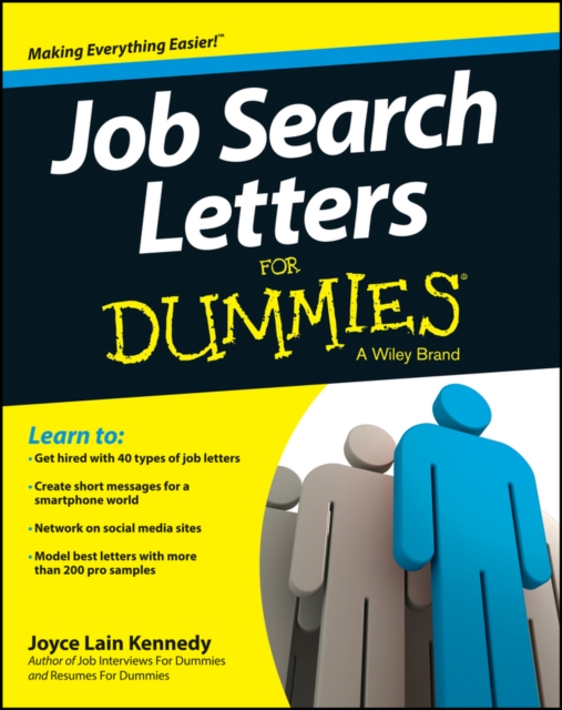 Book Cover for Job Search Letters For Dummies by Joyce Lain Kennedy