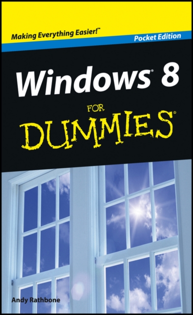 Book Cover for Windows 8 For Dummies, Pocket Edition by Andy Rathbone