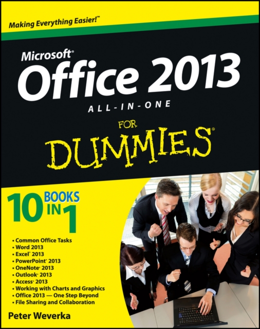 Book Cover for Office 2013 All-in-One For Dummies by Peter Weverka