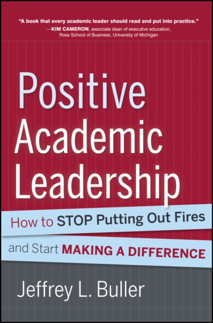 Book Cover for Positive Academic Leadership by Jeffrey L. Buller