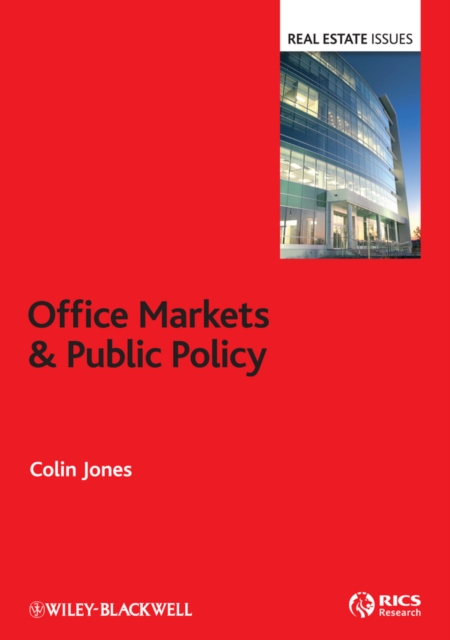 Book Cover for Office Markets and Public Policy by Colin Jones