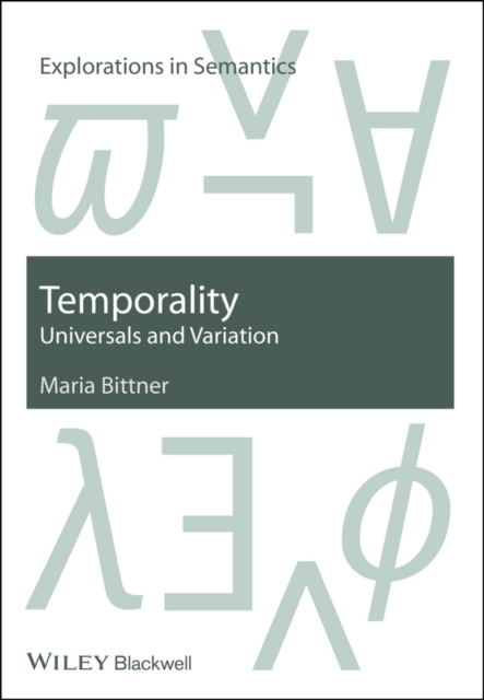 Book Cover for Temporality by Bittner, Maria