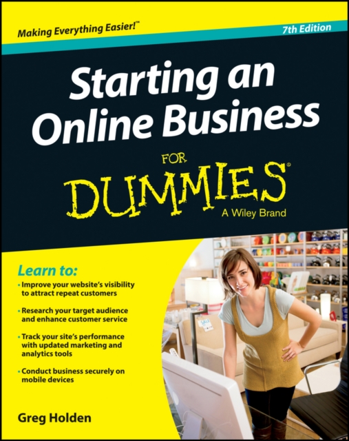 Book Cover for Starting an Online Business For Dummies by Greg Holden