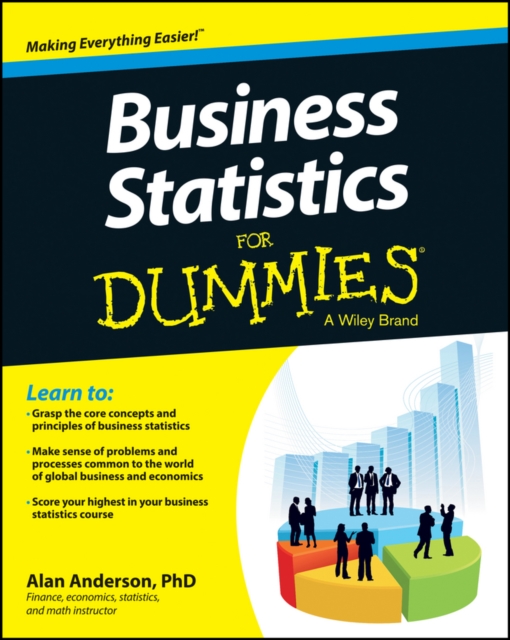 Book Cover for Business Statistics For Dummies by Anderson, Alan