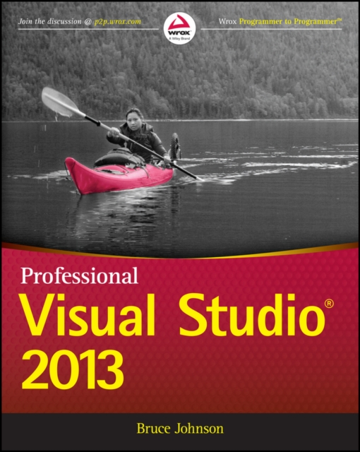 Book Cover for Professional Visual Studio 2013 by Bruce Johnson