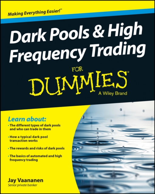 Book Cover for Dark Pools and High Frequency Trading For Dummies by Vaananen, Jay