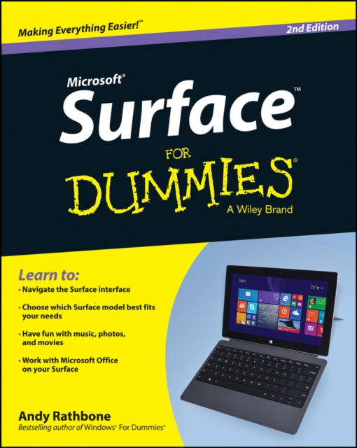 Book Cover for Surface For Dummies by Andy Rathbone