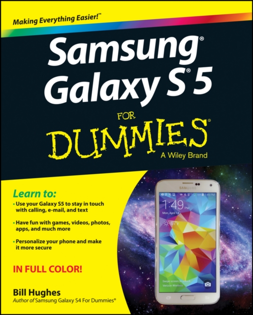 Book Cover for Samsung Galaxy S5 For Dummies by Bill Hughes