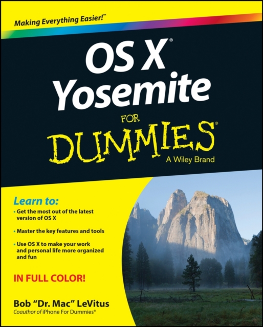 Book Cover for OS X Yosemite For Dummies by LeVitus, Bob