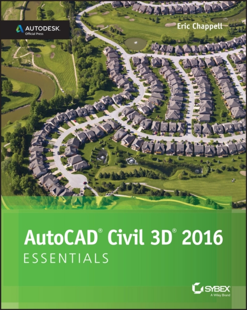 Book Cover for AutoCAD Civil 3D 2016 Essentials by Eric Chappell