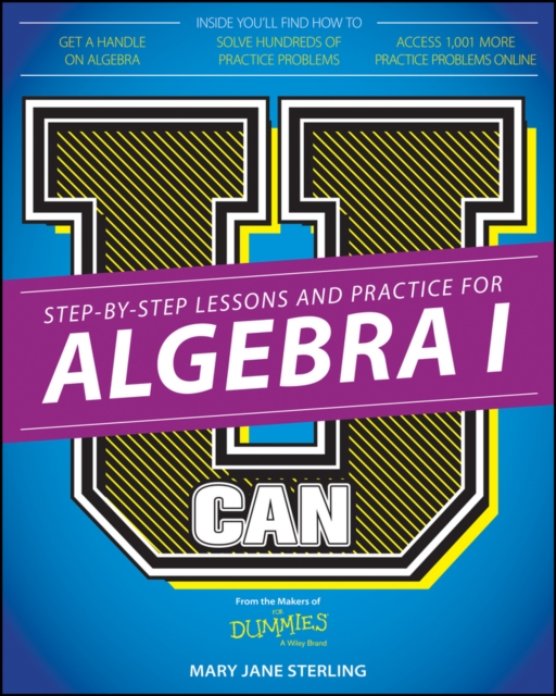 Book Cover for U Can: Algebra I For Dummies by Mary Jane Sterling