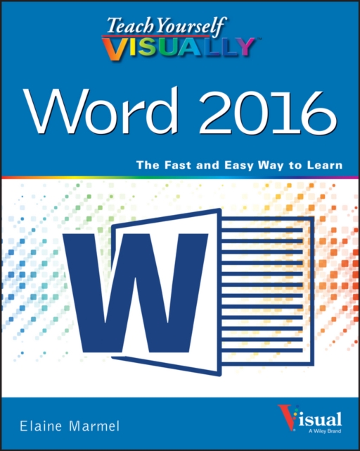 Book Cover for Teach Yourself VISUALLY Word 2016 by Elaine Marmel