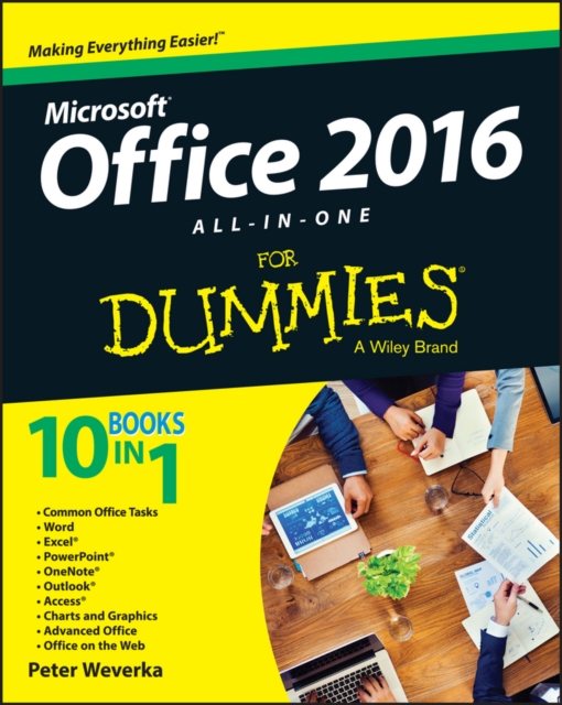 Book Cover for Office 2016 All-in-One For Dummies by Peter Weverka