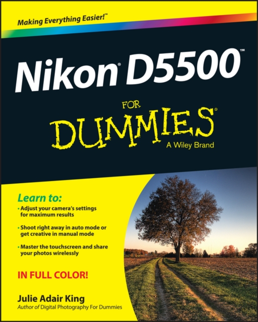 Book Cover for Nikon D5500 For Dummies by Julie Adair King