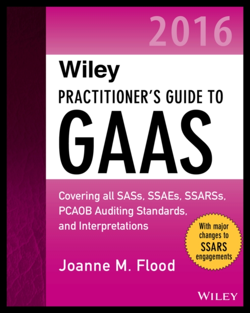 Book Cover for Wiley Practitioner's Guide to GAAS 2016 by Joanne M. Flood