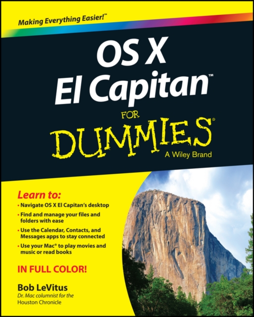 Book Cover for OS X El Capitan For Dummies by LeVitus, Bob